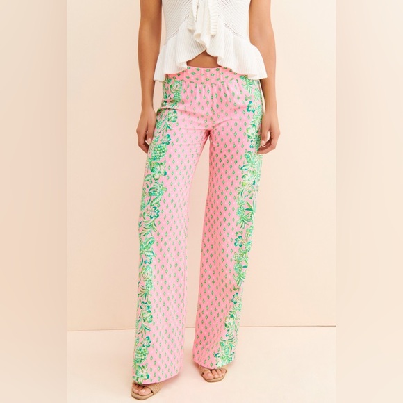 Lilly Pulitzer Pants - New Lilly Pulitzer Resort Bal-Harbor Mid Rise Lounge Pants sz S